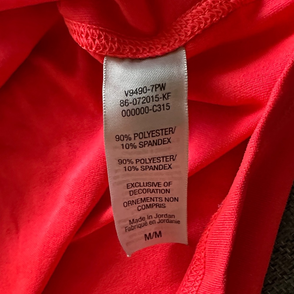Champion Women's Vibrant Red Long Sleeve Top - Picture 7 of 8